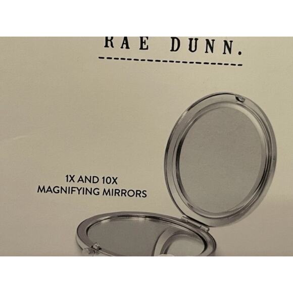 Rae Dunn Beauty Essentials, 'LOOKING GOOD !' Compact Mirror-NIP - Picture 2 of 2
